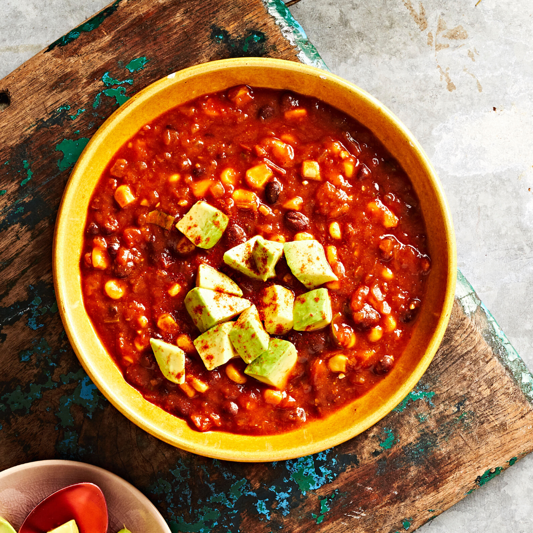 vegan meal Mexilicious Black Bean Fiesta - 8 Pack Black Bean Fiesta, heat and eat, lentil, mexican, plant based, ready meals, tomato, vegan